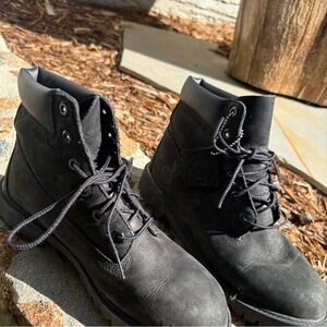 Black Timberland Boots
